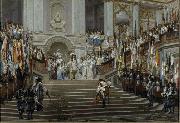 Jean-Leon Gerome Reception of Le Grand Conde at Versailles oil painting artist